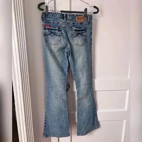 Vintage 90's Y2K Mudd Flare Jeans RARE - Picture 6 of 6